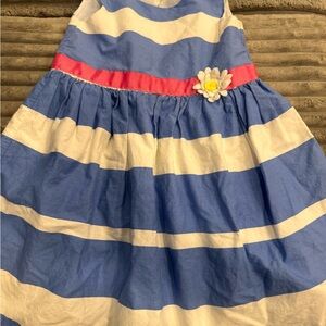 The Children's Place Blue and White Striped Dress